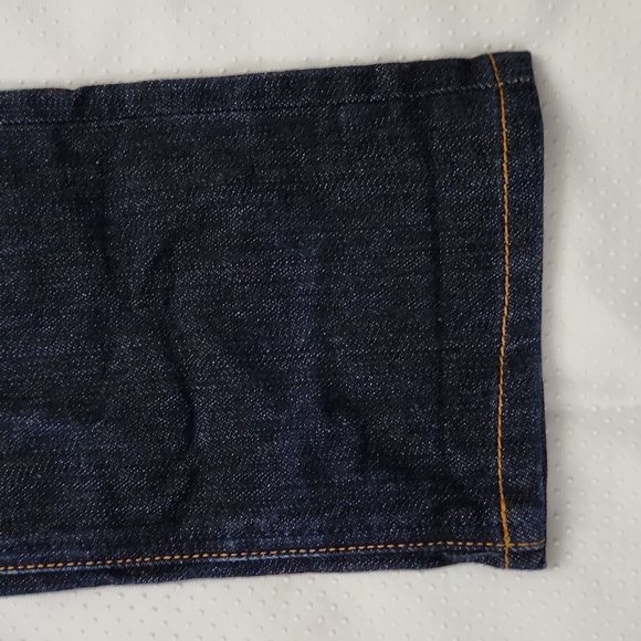 NUDIE BUTTON GRIM TIM ORGANIC DRY NAVY JEAN - Picture 3 of 14